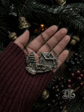 Yule Hearth antique brass