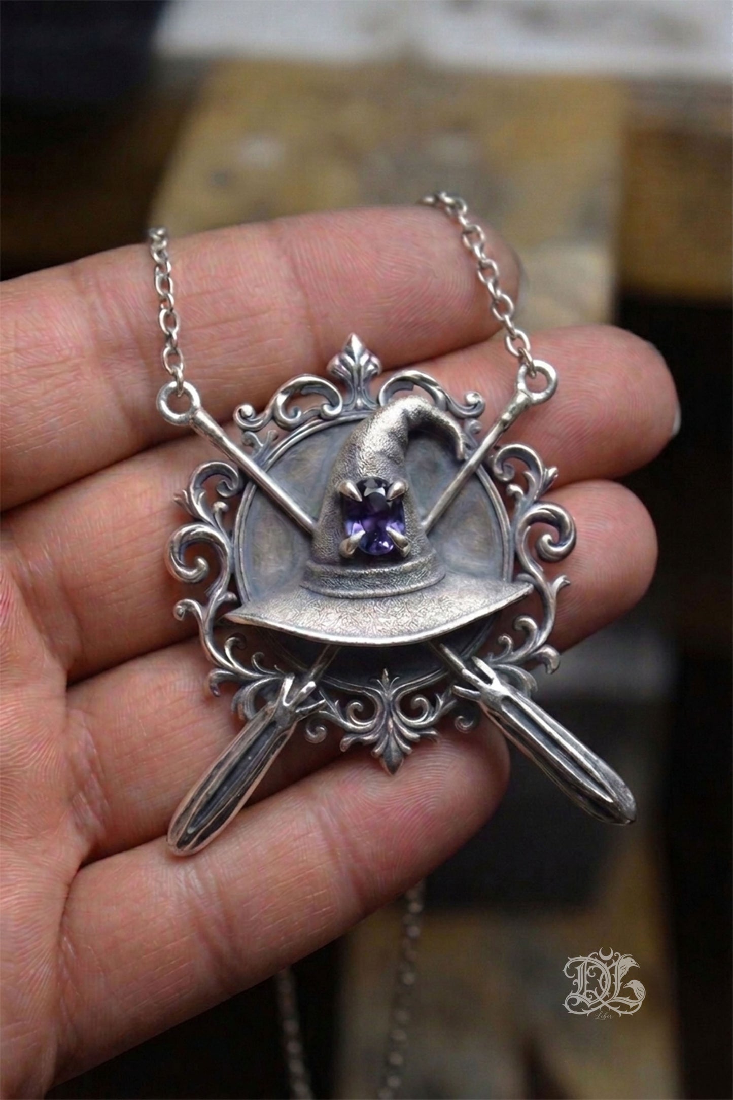Witch's Shield Necklace