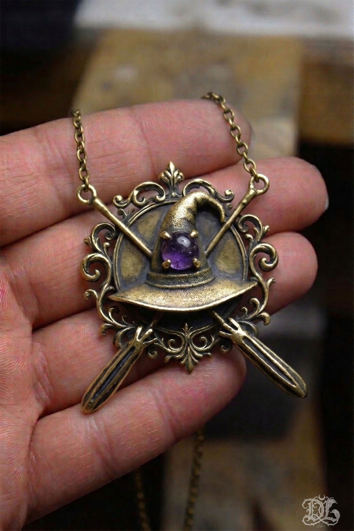 Witch's Shield Necklace