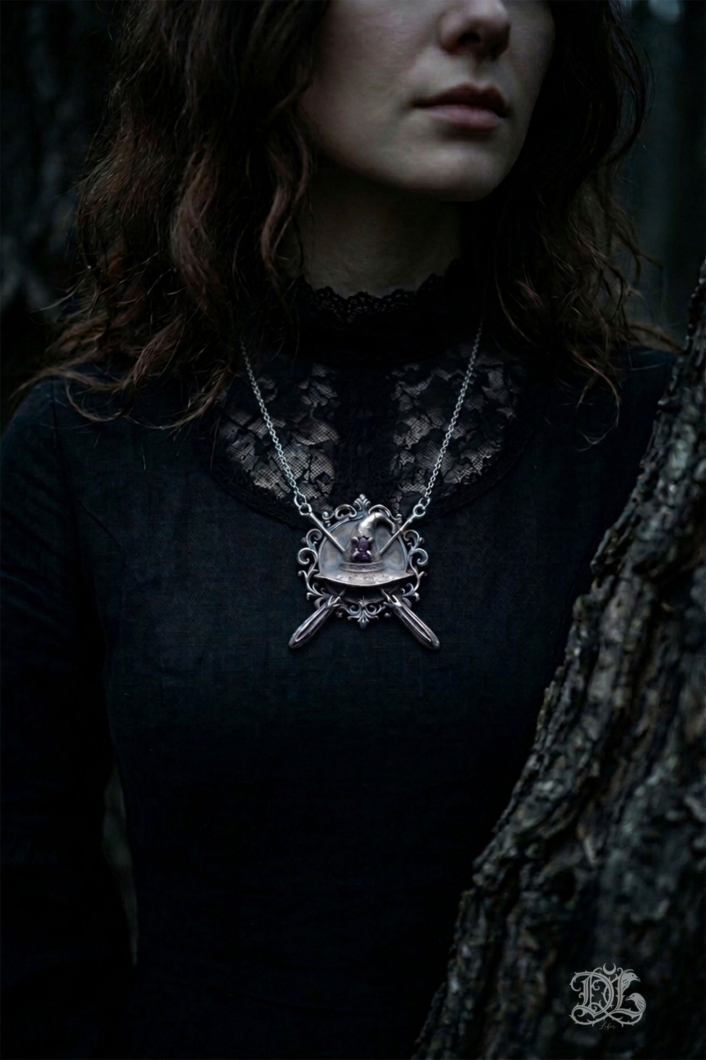 Witch's Shield Necklace