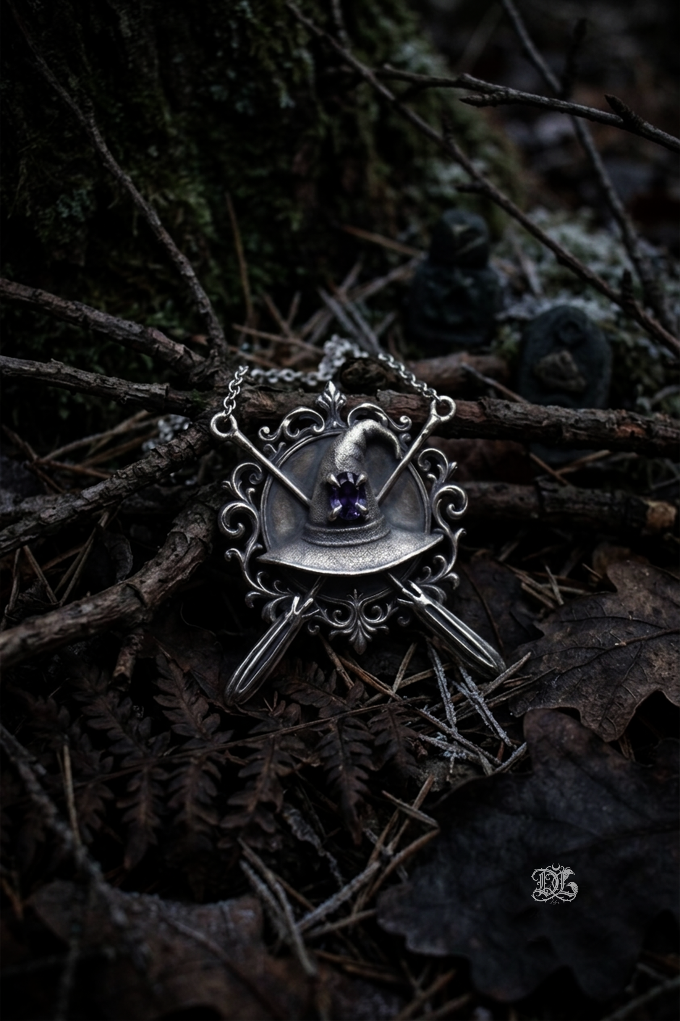 Witch's Shield Necklace