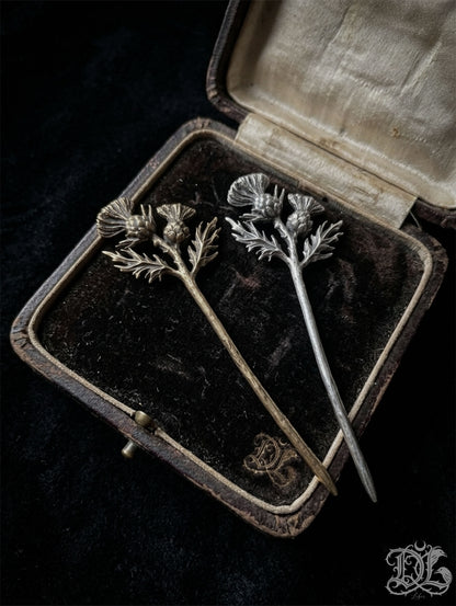 Thistle hairpin