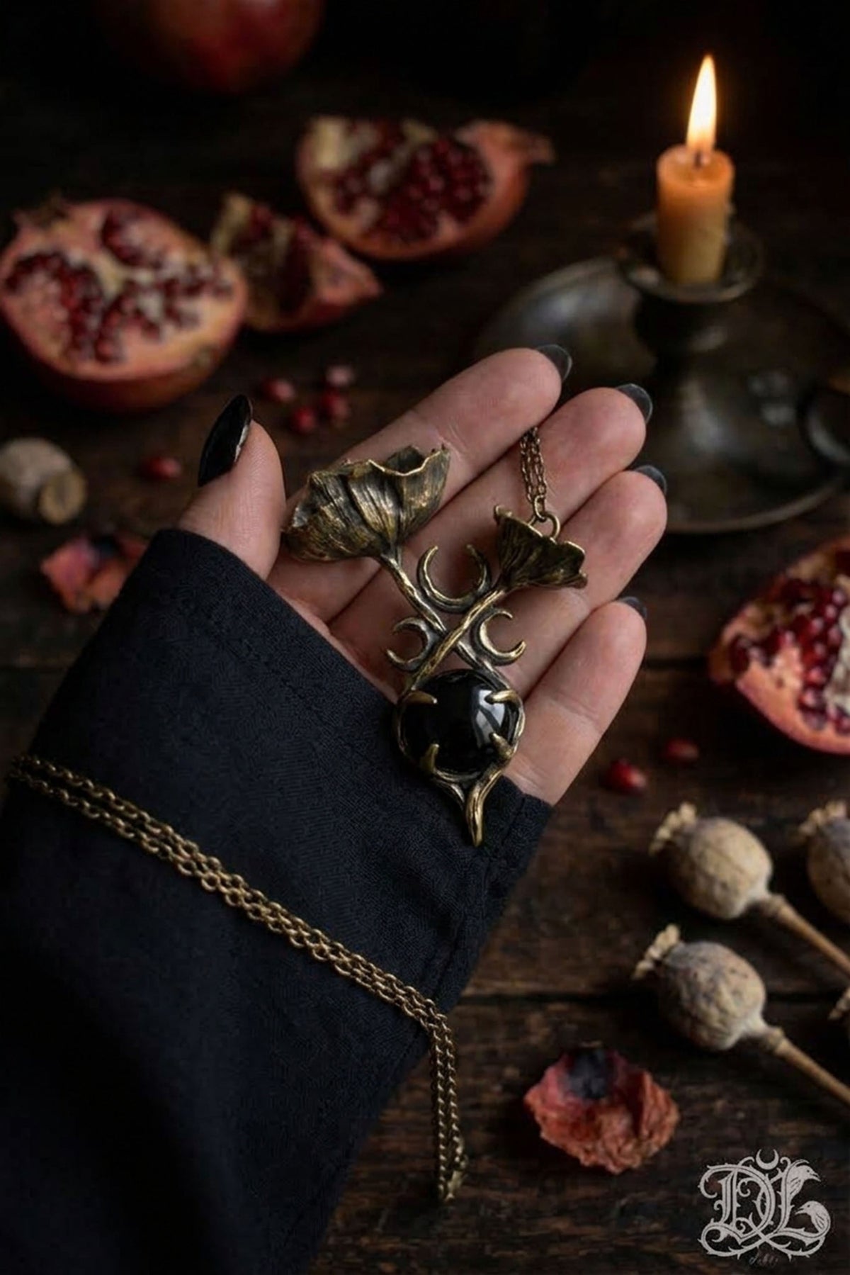 The Return of Persephone brass antique